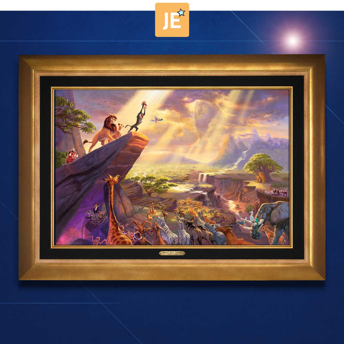 The Lion King - Limited Edition Canvas (JE - Jewel Edition) - ArtOfEntertainment.com