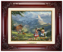 Load image into Gallery viewer, Mickey and Minnie in the Alps - Canvas Classics
