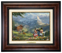 Load image into Gallery viewer, Mickey and Minnie in the Alps - Canvas Classics

