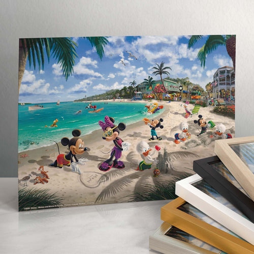 Disney Mickey and Minnie in Florida - Standard Art Prints - Art Of Entertainment