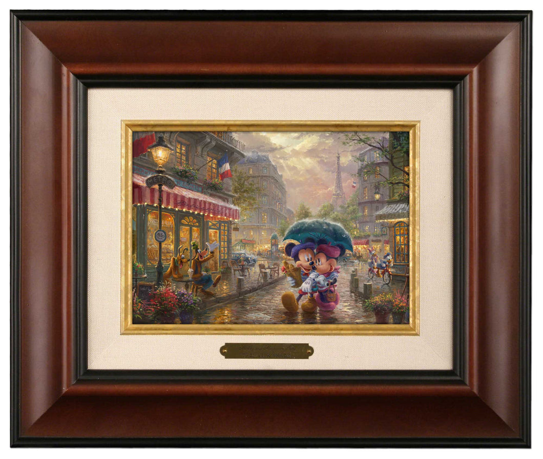 Mickey and Minnie in Paris - Brushworks