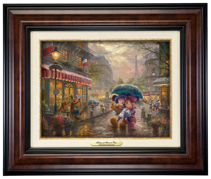 Mickey and Minnie in Paris - Canvas Classics