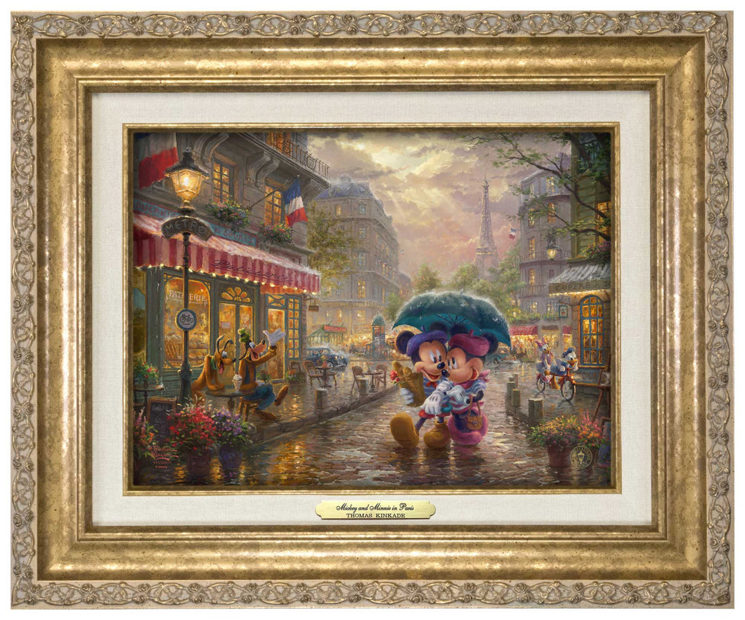 Mickey and Minnie in Paris - Canvas Classics
