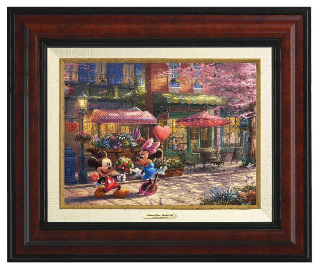 Disney Mickey and Minnie - Sweetheart Café - Canvas Classics