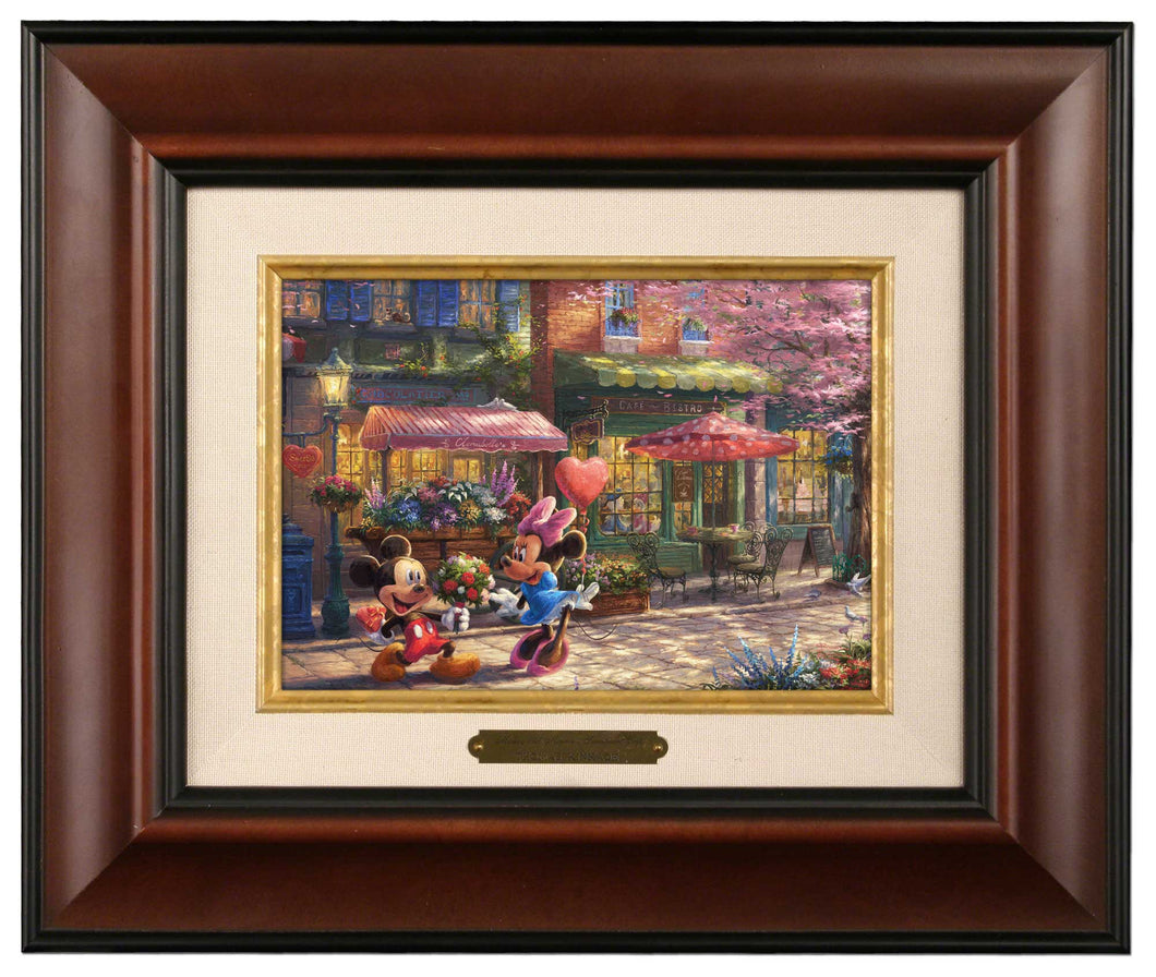 Mickey and Minnie - Sweetheart Cafe - Brushworks