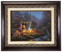 Load image into Gallery viewer, Mickey and Minnie - Sweetheart Campfire - Canvas Classics
