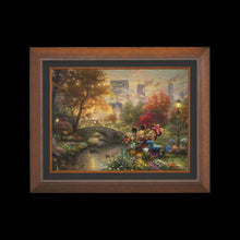 Load image into Gallery viewer, Disney Mickey and Minnie - Sweetheart Central Park - Limited Edition Canvas (JE - Jewel Edition)
