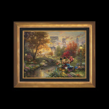 Load image into Gallery viewer, Disney Mickey and Minnie - Sweetheart Central Park - Limited Edition Canvas (JE - Jewel Edition)
