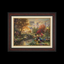 Load image into Gallery viewer, Disney Mickey and Minnie - Sweetheart Central Park - Limited Edition Canvas (JE - Jewel Edition)
