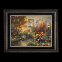Load image into Gallery viewer, Disney Mickey and Minnie - Sweetheart Central Park - Limited Edition Canvas (JE - Jewel Edition)
