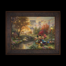 Load image into Gallery viewer, Disney Mickey and Minnie - Sweetheart Central Park - Limited Edition Canvas (JE - Jewel Edition)
