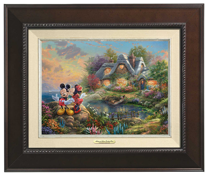 Mickey & Minnie Sweetheart Cove - Canvas Classics