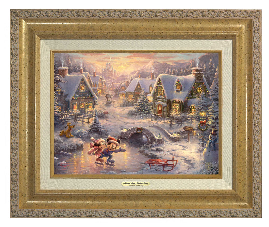 Disney Mickey and Minnie - Sweetheart Holiday - Canvas Classics