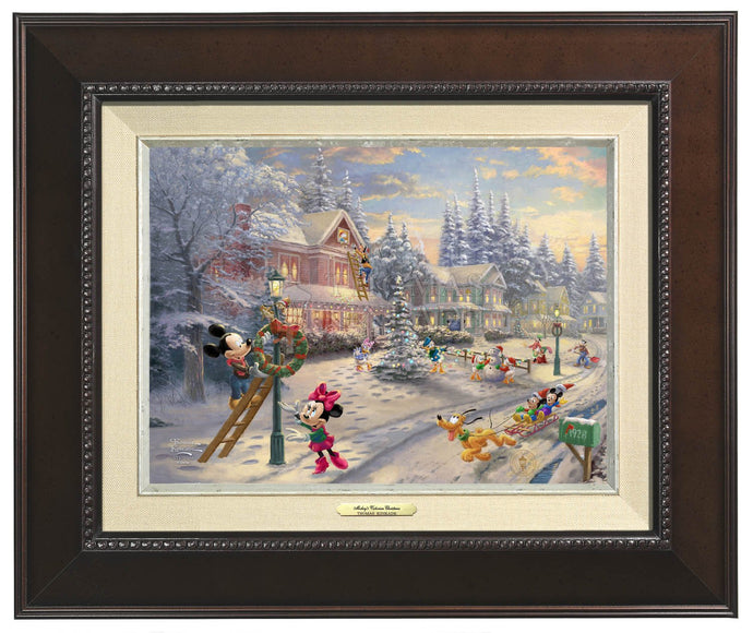 Mickey's Victorian Christmas - Canvas Classics