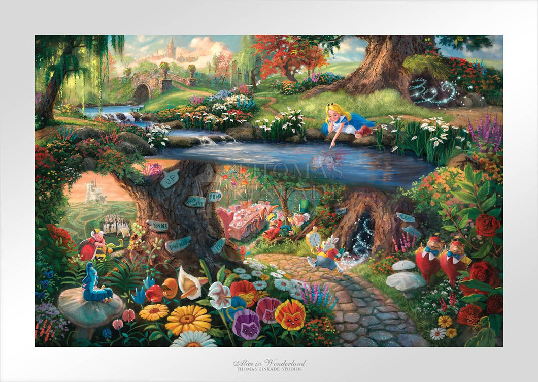 Alice in Wonderland - Limited Edition Paper - SN - (Unframed)