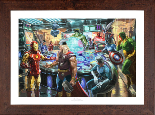 The Avengers - Limited Edition Paper (SN - Standard Numbered) - ArtOfEntertainment.com