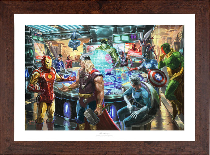 The Avengers - Limited Edition Paper (SN - Standard Numbered) - ArtOfEntertainment.com