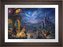 Load image into Gallery viewer, Beauty and the Beast Dancing in the Moonlight - Limited Edition Paper (SN - Standard Numbered) - ArtOfEntertainment.com
