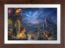 Load image into Gallery viewer, Beauty and the Beast Dancing in the Moonlight - Limited Edition Paper (SN - Standard Numbered) - ArtOfEntertainment.com
