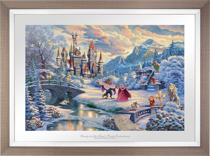 Beauty and the Beast's Winter Enchantment - Limited Edition Paper (SN - Standard Numbered) - ArtOfEntertainment.com