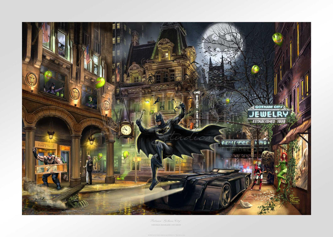 Batman™ Gotham City™ - Limited Edition Paper - SN - (Unframed)