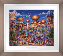 Load image into Gallery viewer, Aladdin - Celebration in Agrabah - Limited Edition Paper (SN - Standard Numbered) - Art Of Entertainment
