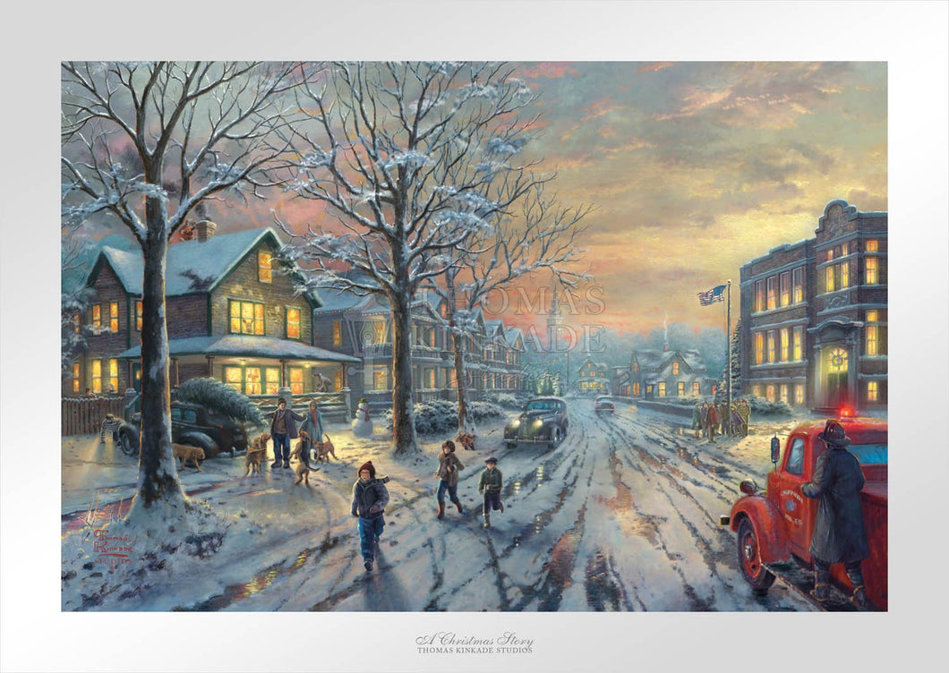 Christmas Story, A - Limited Edition Paper - SN - (Unframed)