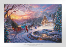 Load image into Gallery viewer, Disney Cinderella Bringing Home the Tree - Limited Edition Paper (SN - Standard Numbered)
