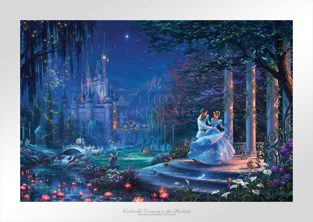 Cinderella Dancing in the Starlight - Limited Edition Paper - SN - (Unframed)