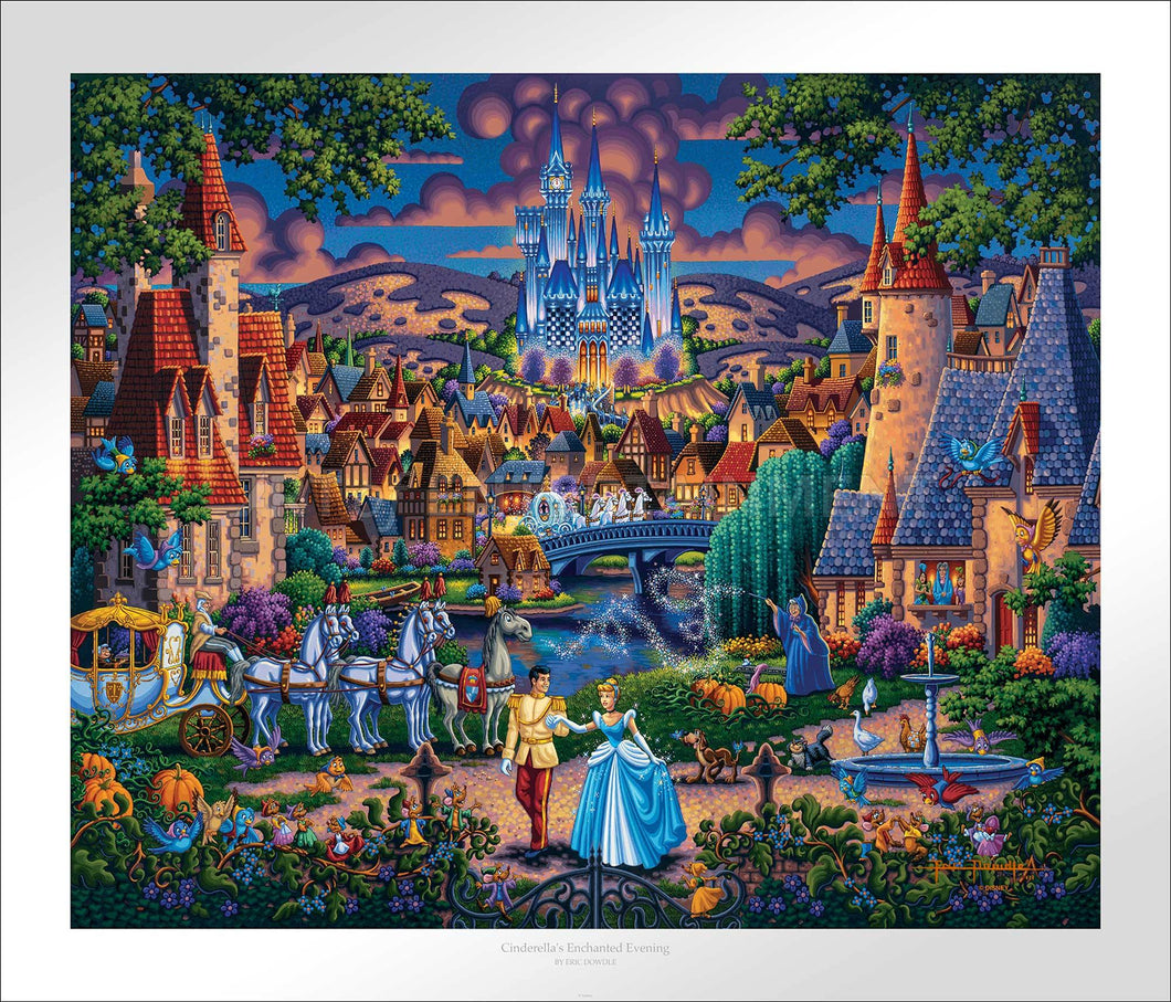 Cinderella's Enchanted Evening - Limited Edition Paper - SN - (Unframed)