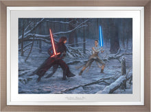 Load image into Gallery viewer, The Duel: Rey vs. Ren - Limited Edition Paper (SN - Standard Numbered) - ArtOfEntertainment.com
