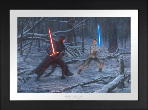 The Duel: Rey vs. Ren - Limited Edition Paper (SN - Standard Numbered) - ArtOfEntertainment.com