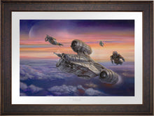 Load image into Gallery viewer, The Mandalorian - The Escort - Limited Edition Paper (SN - Standard Numbered) - ArtOfEntertainment.com
