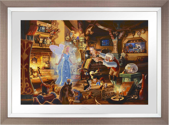 Disney - Geppetto's Pinocchio - Limited Edition Paper (SN - Standard Numbered) - Art Of Entertainment