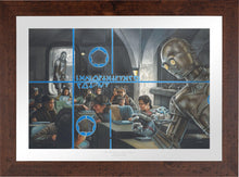 Load image into Gallery viewer, &lt;em&gt;The Mandalorian&lt;/em&gt;™ - Getting Schooled - Limited Edition Paper (SN - Standard Numbered) Limited Edition Paper - Art Of Entertainment
