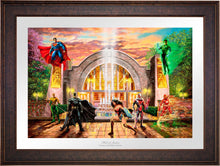 Load image into Gallery viewer, Hall of Justice - Limited Edition Paper (SN - Standard Numbered) - Art Of Entertainment
