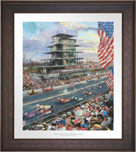 Load image into Gallery viewer, Indianapolis Motor Speedway® 100th Anniversary Study - Limited Edition Paper (SN - Standard Numbered) - ArtOfEntertainment.com
