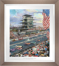 Load image into Gallery viewer, Indianapolis Motor Speedway® 100th Anniversary Study - Limited Edition Paper (SN - Standard Numbered) - ArtOfEntertainment.com
