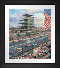 Load image into Gallery viewer, Indianapolis Motor Speedway® 100th Anniversary Study - Limited Edition Paper (SN - Standard Numbered) - ArtOfEntertainment.com
