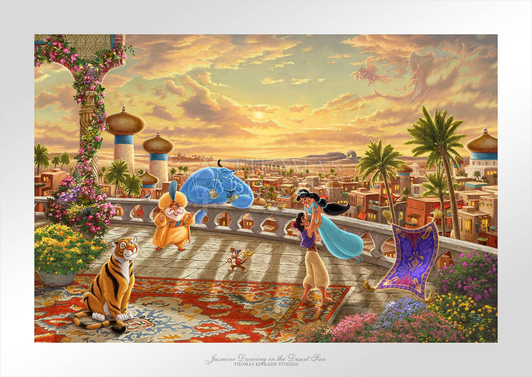 Jasmine Dancing in the Desert Sun - Limited Edition Paper - SN - (Unframed)