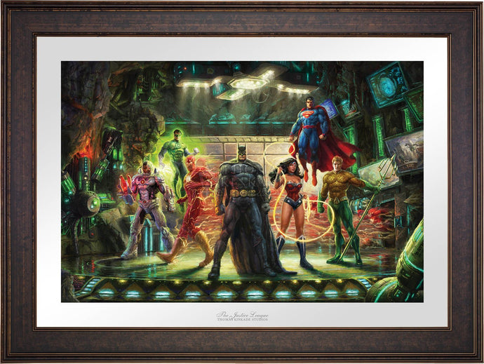 The Justice League - Limited Edition Paper (SN - Standard Numbered) - ArtOfEntertainment.com