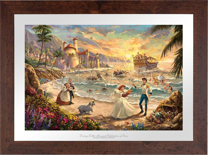Disney Little Mermaid Celebration of Love - Limited Edition Paper (SN - Standard Numbered) Limited Edition Paper - Art Of Entertainment