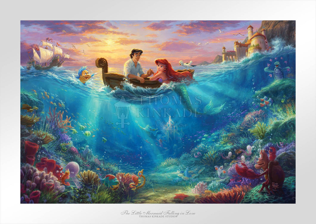 Little Mermaid Falling in Love, The - Limited Edition Paper - SN - (Unframed)