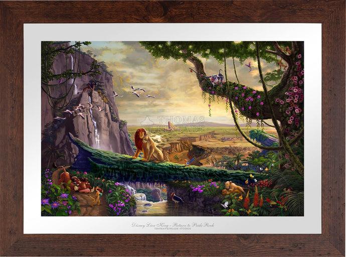 Disney Lion King - Return to Pride Rock - Limited Edition Paper (SN - Standard Numbered) - ArtOfEntertainment.com