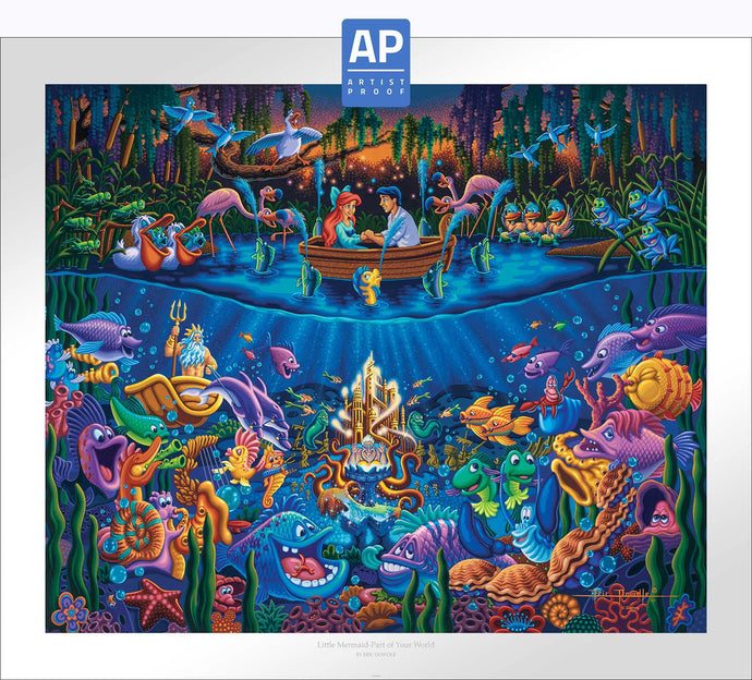 Little Mermaid - Part of Your World - Limited Edition Paper (AP - Artist Proof) - ArtOfEntertainment.com