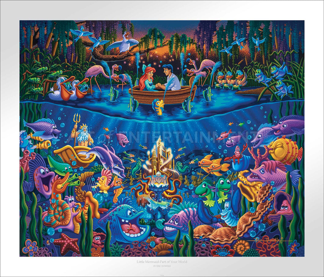 Little Mermaid - Part of Your World - Limited Edition Paper - SN - (Unframed)