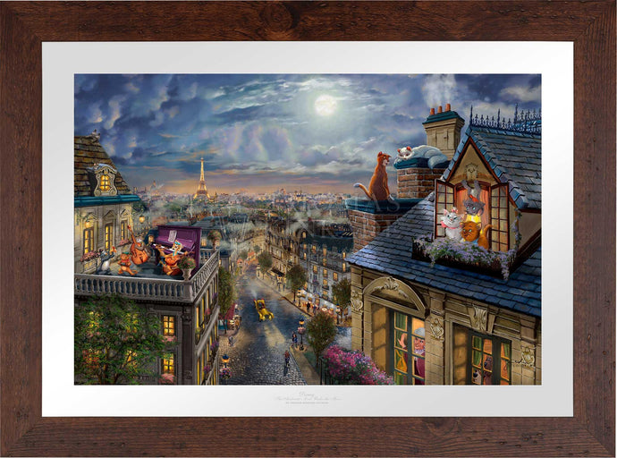 Disney - The Aristocats - Love Under the Moon - Limited Edition Paper (SN - Standard Numbered) - Art Of Entertainment
