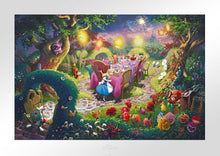Load image into Gallery viewer, Disney - Mad Hatter&#39;s Tea Party - Limited Edition Paper - SN - (Unframed)
