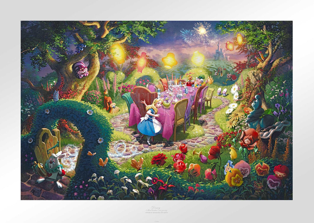 Disney - Mad Hatter's Tea Party - Limited Edition Paper - SN - (Unframed)