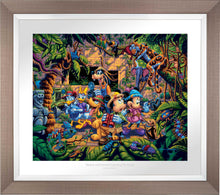 Load image into Gallery viewer, Mickey and Friends Exploring the Jungle - Limited Edition Paper (AP - Artist Proof) - ArtOfEntertainment.com
